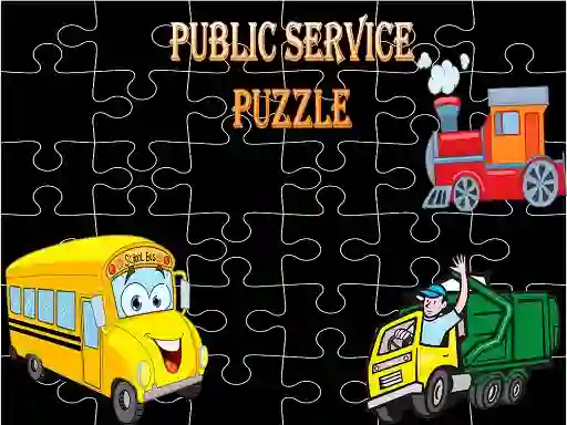 Гульня Public Service Puzzle онлайн