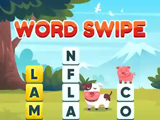 Гульня Words Swipe онлайн