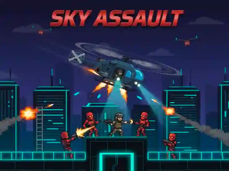 Гульня Sky Assault онлайн