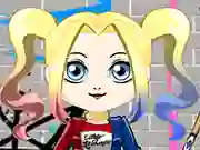 Гульня Cute Harley Quinn Dress Up онлайн