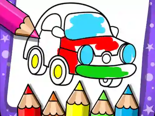 Гульня Coloring and Learn онлайн