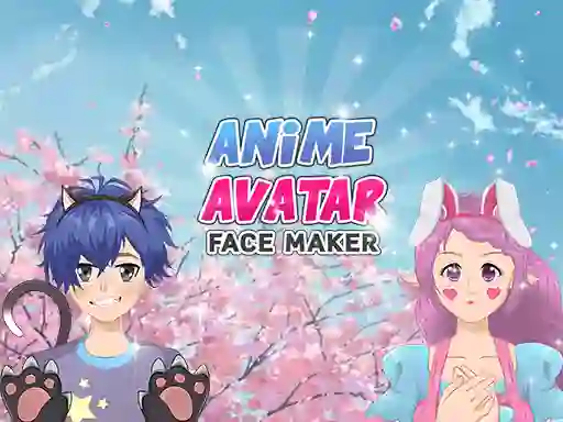 Гульня Anime Avatar Face Maker онлайн