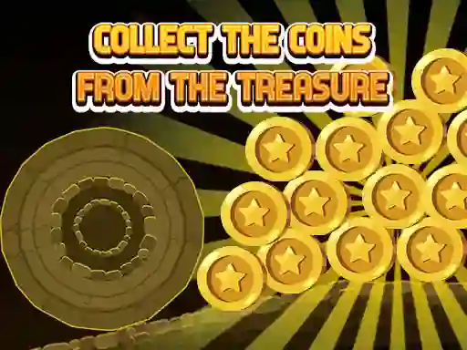 Гульня Collect The Coins From The Treasure онлайн