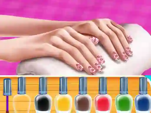 Гульня Elsa's Fashion Nail Art DIY Blog онлайн