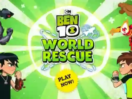 Гульня Ben 10 World Rescue онлайн