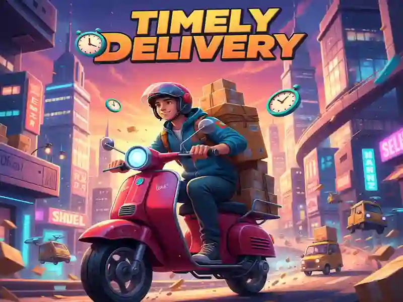 Гульня Timely Delivery онлайн