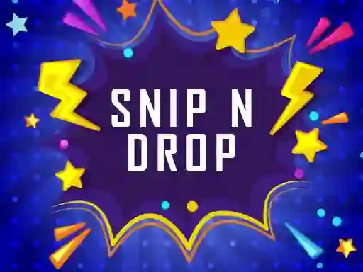 Гульня Snip n Drop онлайн