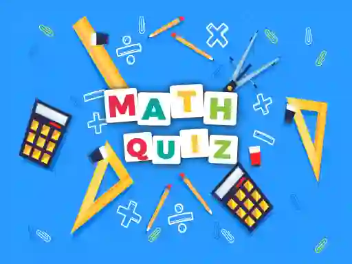 Гульня Math Quiz Game онлайн