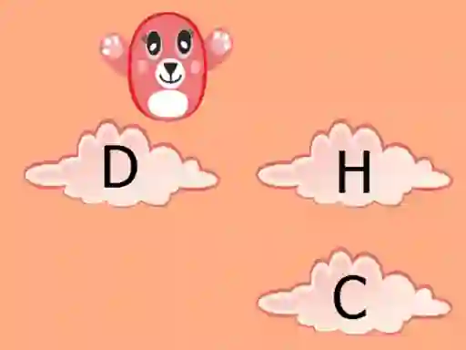 Гульня Alphabet Jump онлайн