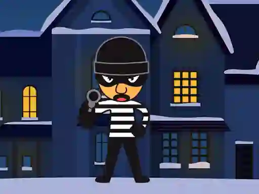 Гульня Robbers In The House онлайн