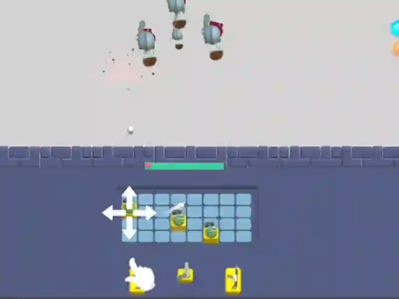 Гульня Block Defence онлайн