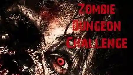 Гульня Zombie Dungeon Challenge онлайн