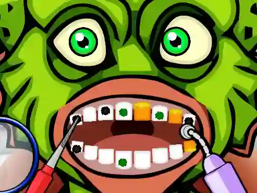 Гульня Halloween Dentist онлайн
