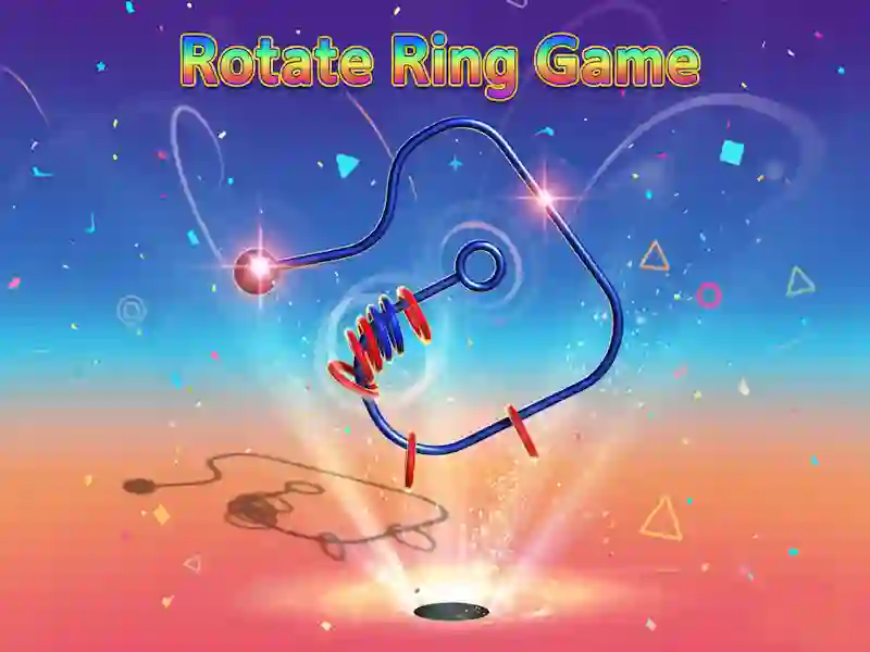 Гульня Rotate Ring Game онлайн