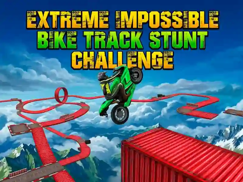 Гульня Extreme Impossible Bike Track Stunt Challenge онлайн