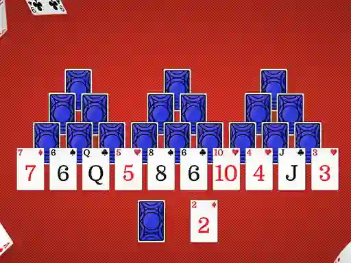 Гульня Tripeaks Solitaire онлайн