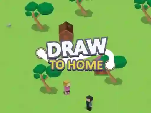 Гульня Draw To Home онлайн