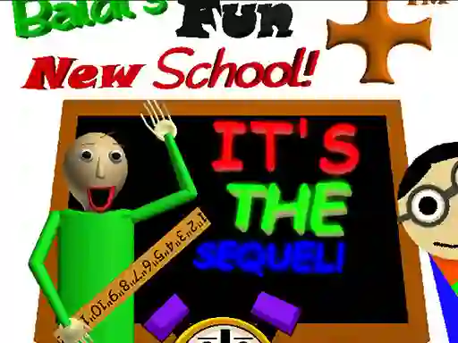 Гульня Baldi's Fun New School Remastered онлайн