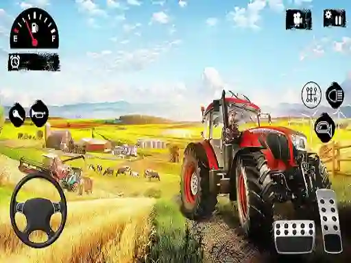 Гульня Offroad Tractor Farmer Simulator 2022: Cargo Drive онлайн