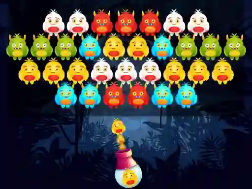 Гульня Monster Bubble Shooter онлайн