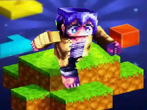 Гульня Parkour Craft 3D онлайн