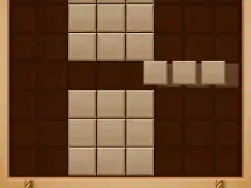 Гульня Wood Block Puzzle онлайн