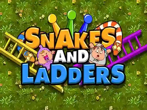 Гульня Snakes & Ladders онлайн