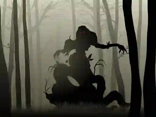 Гульня Evil Spirits Jigsaw онлайн