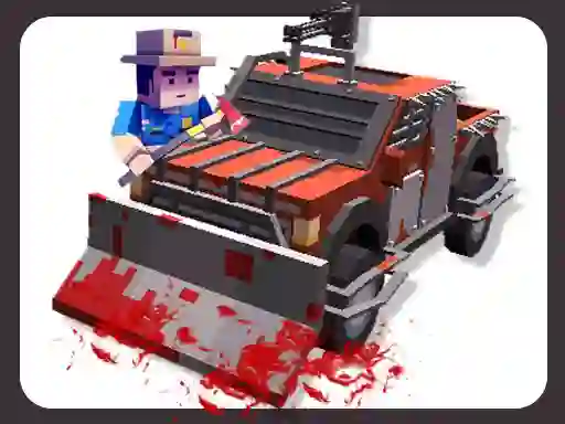 Гульня Endless Zombie Road онлайн