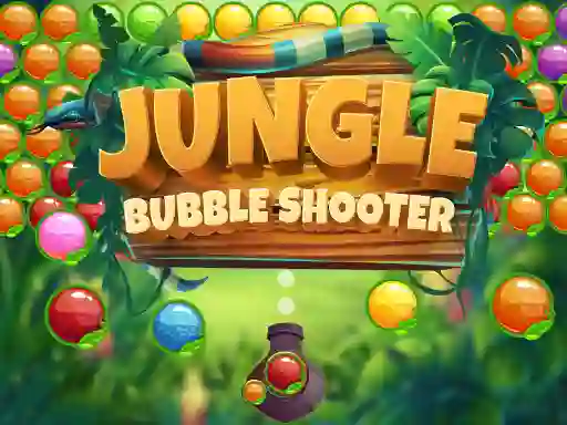 Гульня Jungle Bubble Shooter онлайн