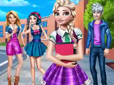 Гульня New Girl In High School онлайн