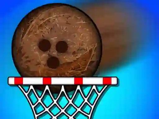 Гульня Super coconut Basketball онлайн