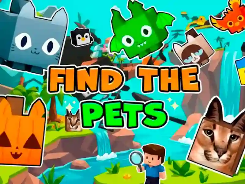 Гульня Find the Pets онлайн