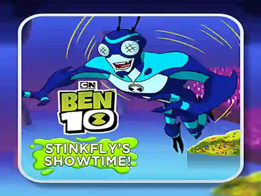 Гульня Ben 10 Challenge Stinkfly Showtime! онлайн