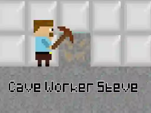 Гульня Cave Worker Steve онлайн