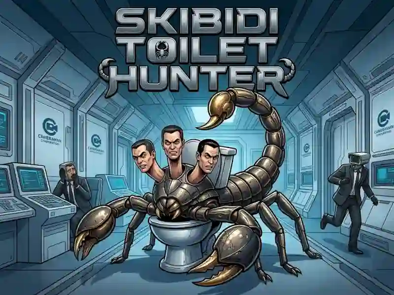 Гульня Skibidi Toilet Hunter онлайн