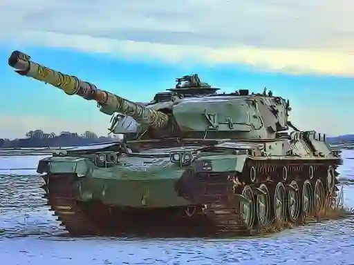 Гульня Military Tanks Jigsaw онлайн