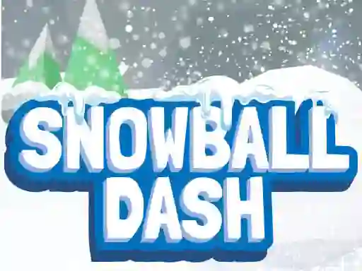 Гульня Snowball Dash онлайн