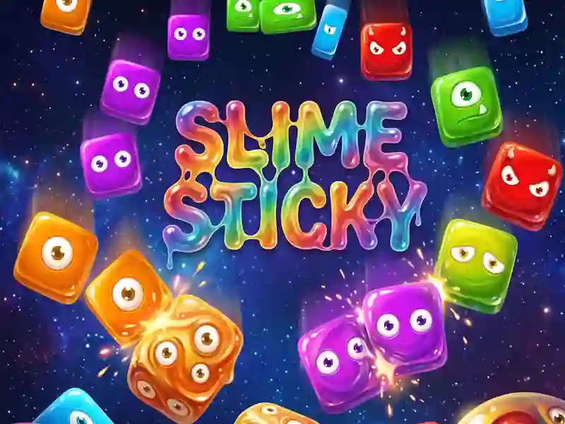 Гульня Slime Sticky онлайн