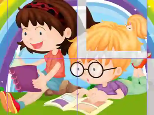 Гульня Puzzle Game Girls онлайн