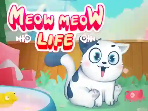 Гульня Meow Meow Life онлайн