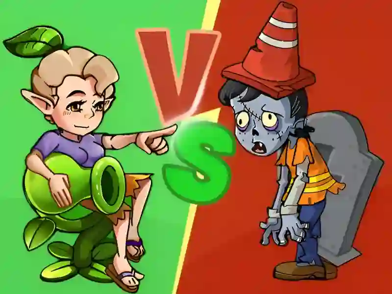 Гульня Plants Vs Zombies War онлайн