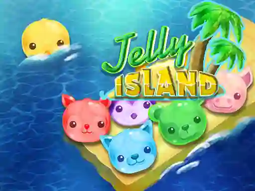 Гульня Jelly Island онлайн