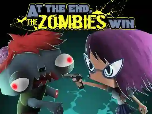 Гульня At the end, zombies win онлайн