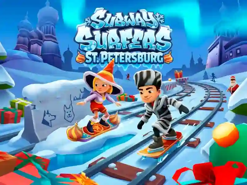 Гульня Subway Surfers St. Petersburg онлайн