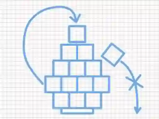 Гульня Brickz! онлайн