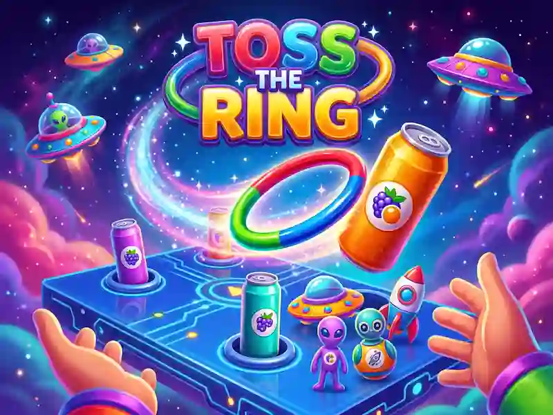 Гульня Toss The Ring онлайн