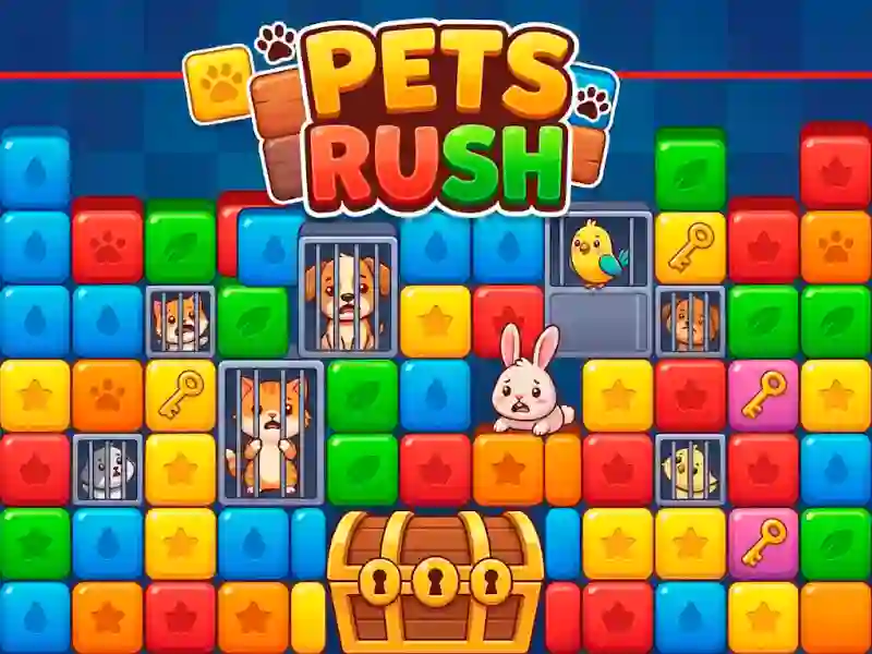 Гульня Pets Rush онлайн