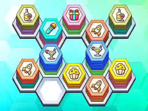 Гульня Hexa Tile Master онлайн