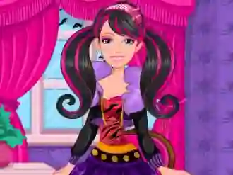 Гульня Barbie Monster High Halloween онлайн